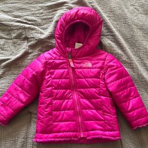Pink Infant The North Face Coat 12-18 months